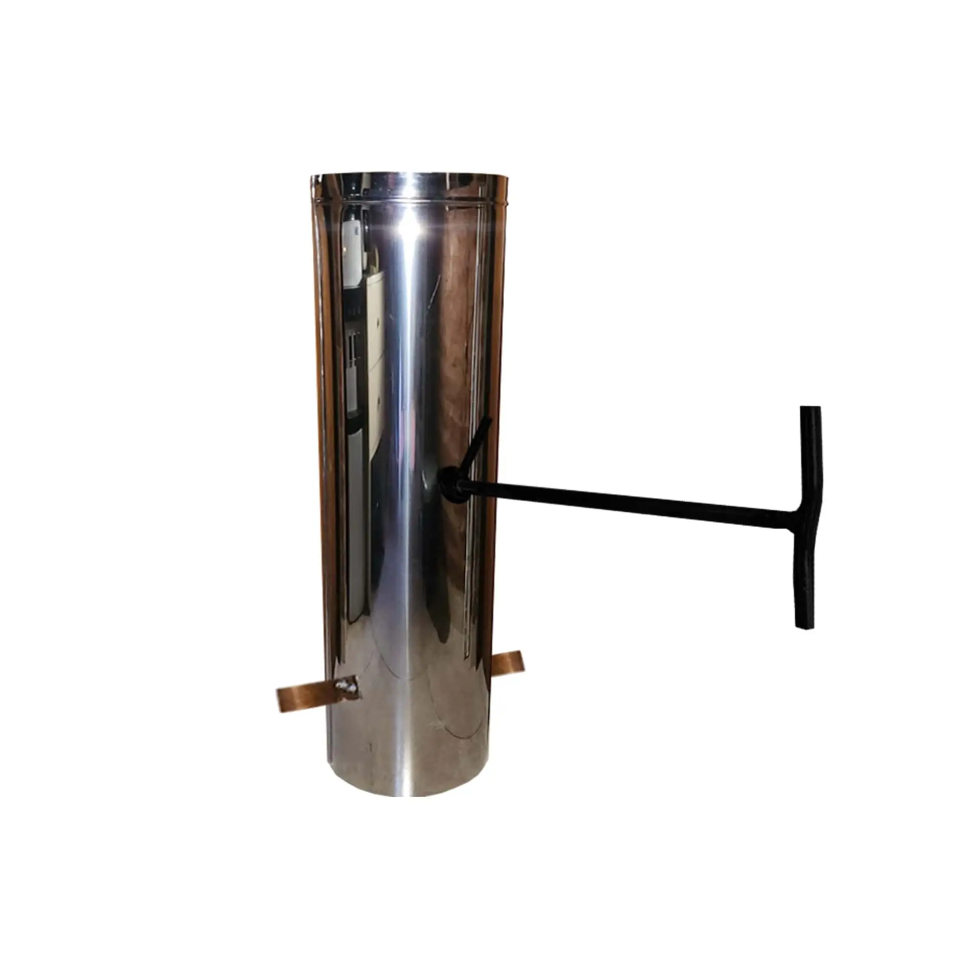 Imagen de Chimenea de Acero inoxidable Frontal con Registro 